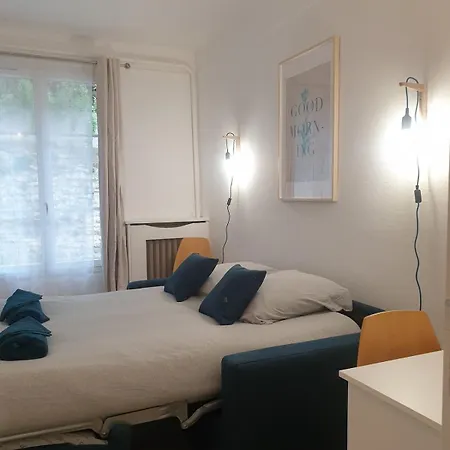 Double-studio 4p Calme 100m Metro Ideal Sejour Maison Examens
