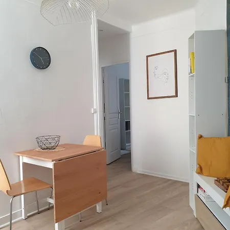 Apartment Double-studio 4p Calme 100m Metro Ideal Sejour Maison Examens